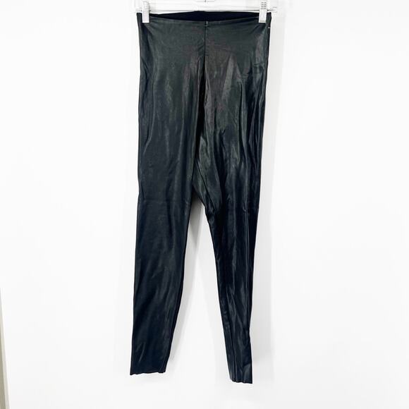 Commando Black Perfect Faux Leather Leggings - Picture 2 of 6